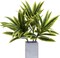 3-Piece Realistic Dracaena Artificial Plants - 25" Faux Agave Greenery Stems with Branches - UV Resistant Fake Tropical Plants for Vases, Indoor/Outdoor Home Decor & Garden Accents